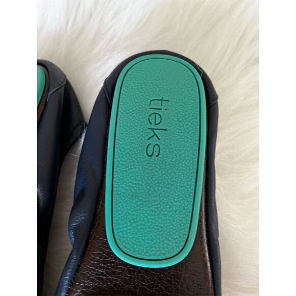 Tieks Women's Navy Blue Leather Ballet Flats Size 8 Casual Slip On Shoes *READ* - Picture 14 of 15